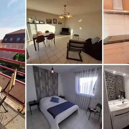 Le Maraicher Avec Terrasse, Wifi, Parking Gratuit Belfort Exterior photo
